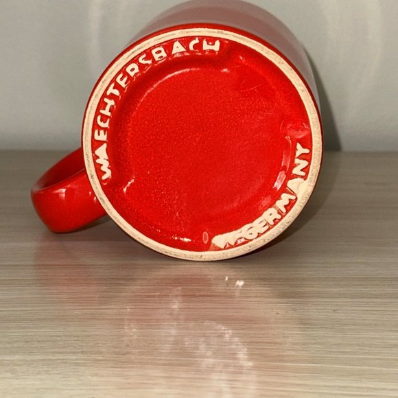 Waechtersbach Germany Freestyle Cherry Red Mug - Picture 8 of 10